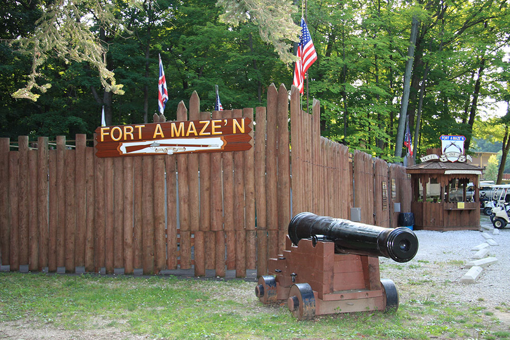 Exterior - Fort Amaze'n Maze
